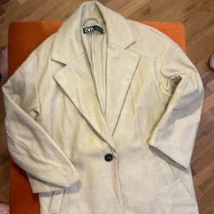 Zara Long Peacoat